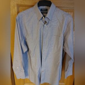 Daniel Cremieux Men's Slim Fit Supima Cotton Shirt - Purple Blue Pattern